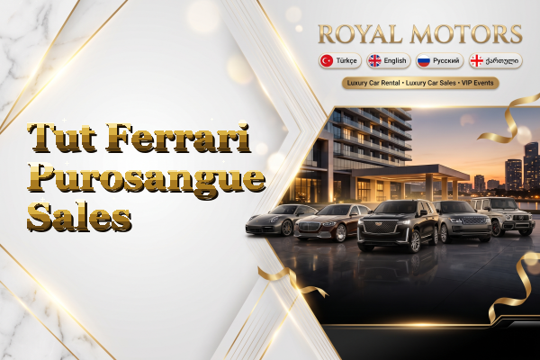 Tut Ferrari Purosangue Sales