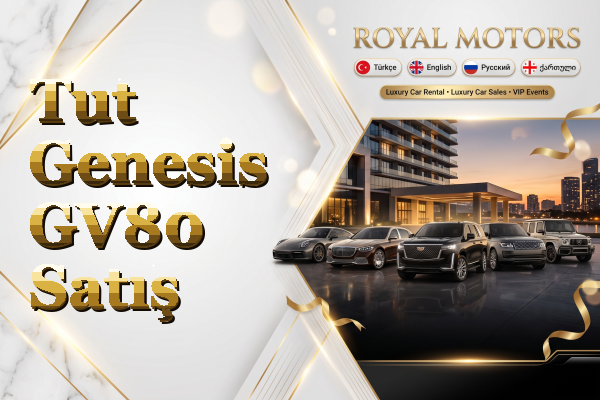 Tut Genesis GV80 Satış