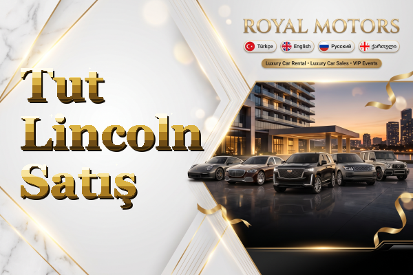 Tut Lincoln Satış