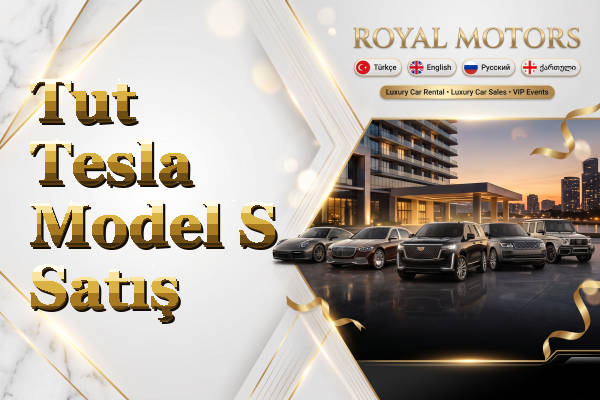 Tut Tesla Model S Satış