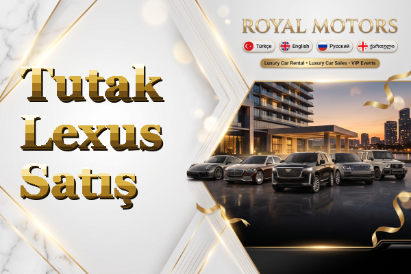 Tutak Lexus Satış