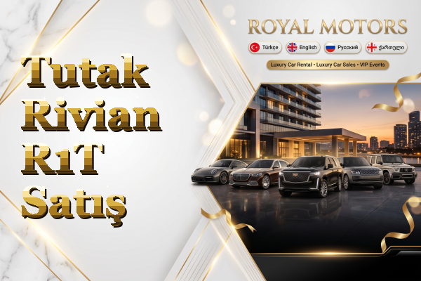 Tutak Rivian R1T Satış