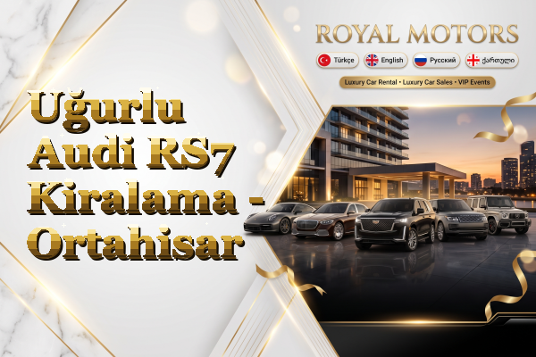Uğurlu Audi RS7 Kiralama - Ortahisar