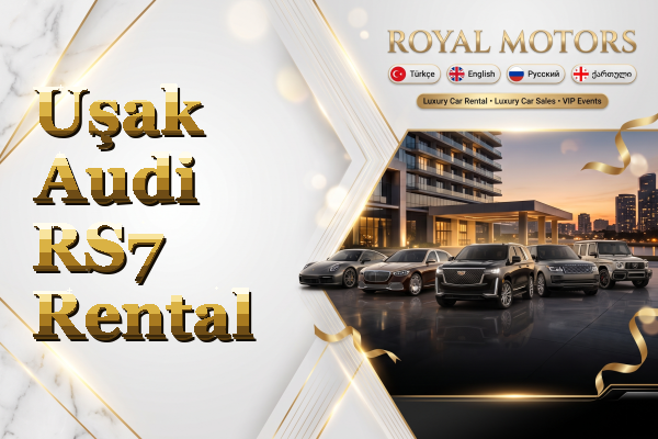 Uşak Audi RS7 Rental