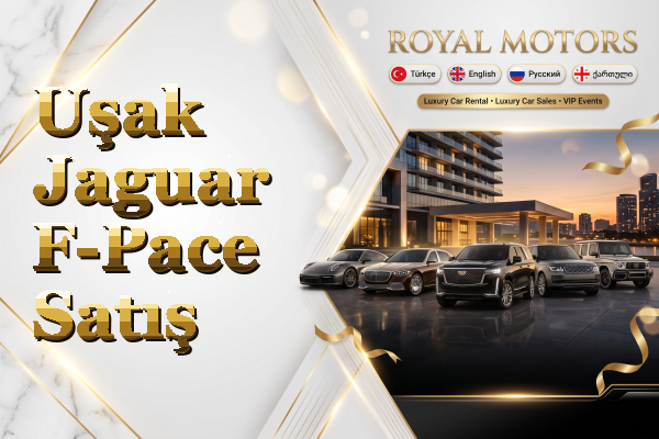 Uşak Jaguar F-Pace Satış
