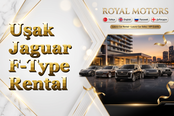 Uşak Jaguar F-Type Rental