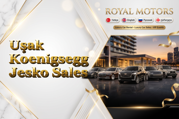 Uşak Koenigsegg Jesko Sales