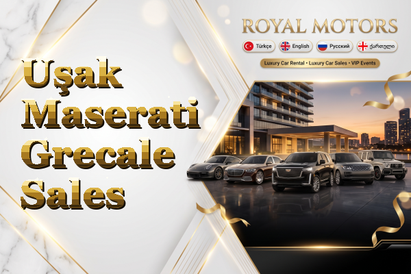 Uşak Maserati Grecale Sales