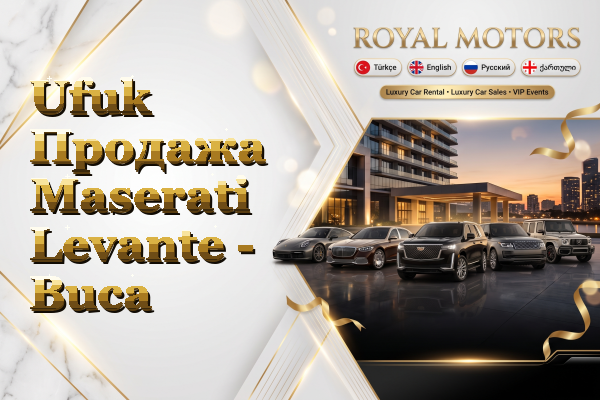 Ufuk Продажа Maserati Levante - Buca