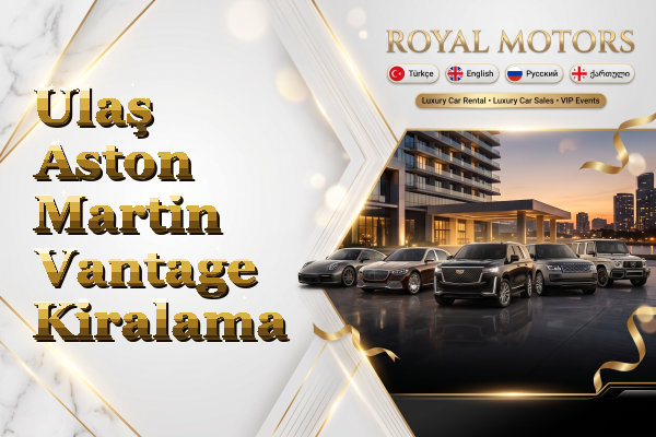 Ulaş Aston Martin Vantage Kiralama
