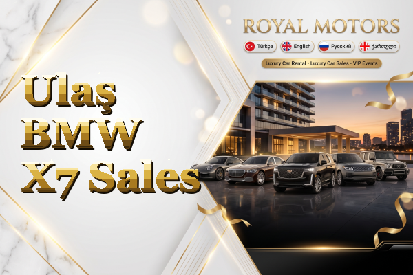 Ulaş BMW X7 Sales