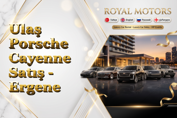 Ulaş Porsche Cayenne Satış - Ergene