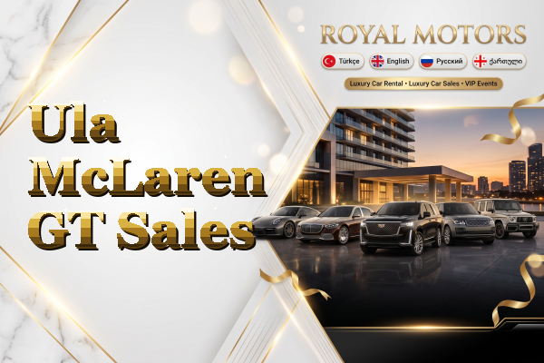Ula McLaren GT Sales