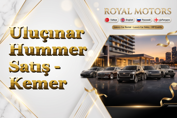 Uluçınar Hummer Satış - Kemer