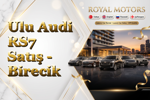Ulu Audi RS7 Satış - Birecik