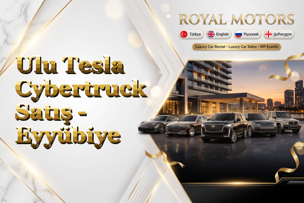 Ulu Tesla Cybertruck Satış - Eyyübiye