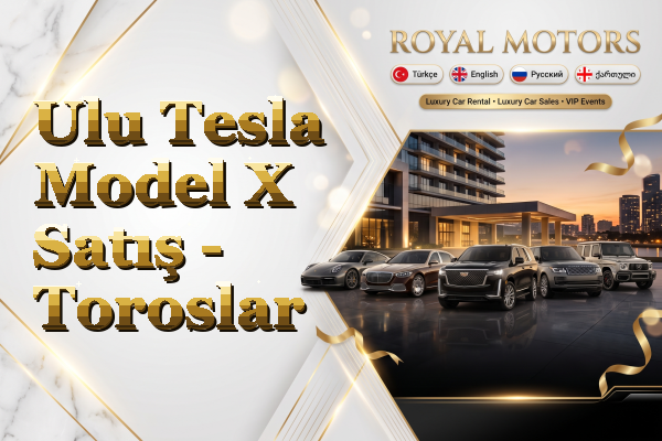 Ulu Tesla Model X Satış - Toroslar