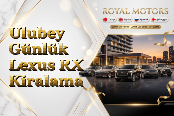 Ulubey Günlük Lexus RX Kiralama