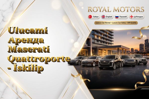Ulucami Аренда Maserati Quattroporte - İskilip