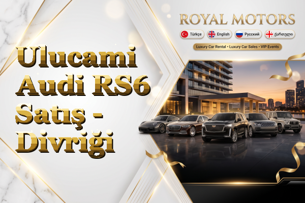 Ulucami Audi RS6 Satış - Divriği