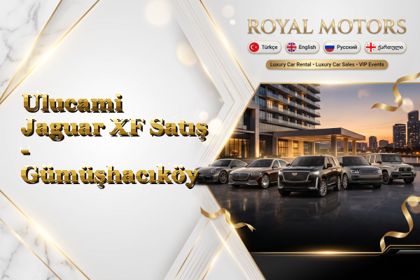 Ulucami Jaguar XF Satış - Gümüşhacıköy