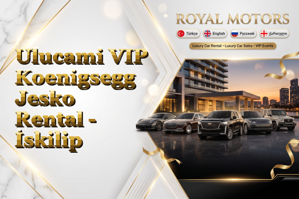 Ulucami VIP Koenigsegg Jesko Rental - İskilip