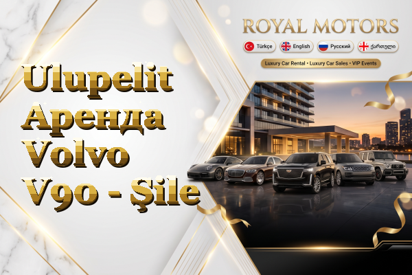 Ulupelit Аренда Volvo V90 - Şile