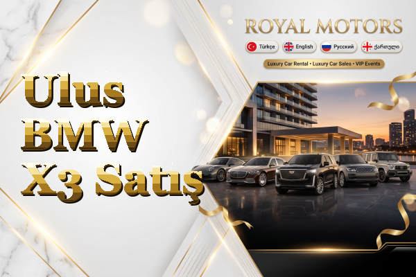 Ulus BMW X3 Satış