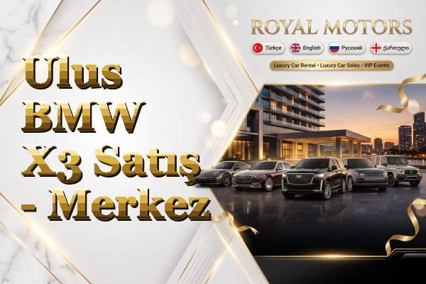 Ulus BMW X3 Satış - Merkez