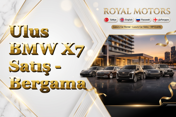 Ulus BMW X7 Satış - Bergama