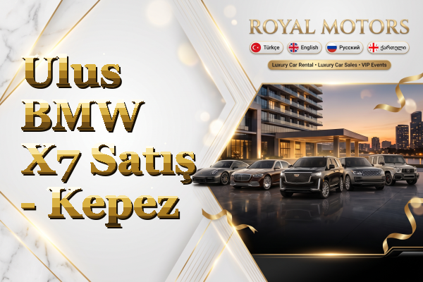 Ulus BMW X7 Satış - Kepez