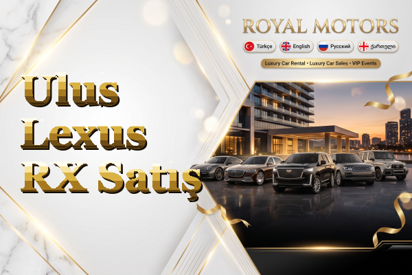 Ulus Lexus RX Satış