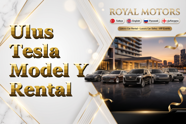 Ulus Tesla Model Y Rental