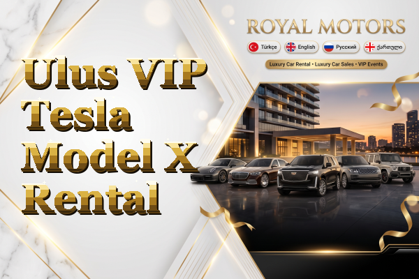 Ulus VIP Tesla Model X Rental