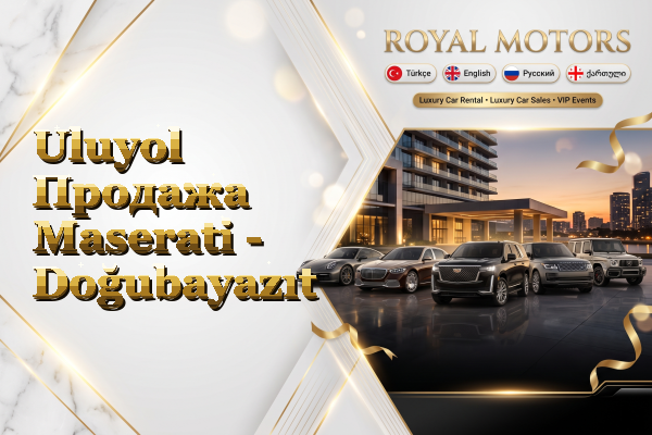 Uluyol Продажа Maserati - Doğubayazıt