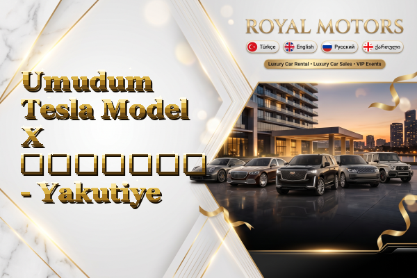 Umudum Tesla Model X გაყიდვა - Yakutiye