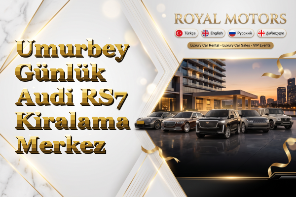 Umurbey Günlük Audi RS7 Kiralama - Merkez