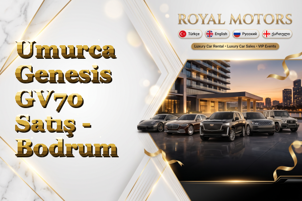 Umurca Genesis GV70 Satış - Bodrum