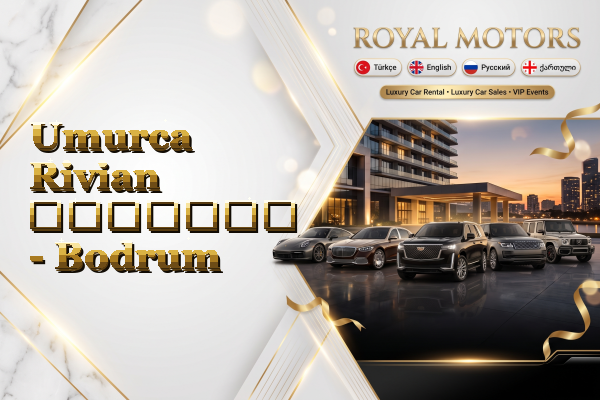 Umurca Rivian გაყიდვა - Bodrum