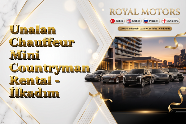 Unalan Chauffeur Mini Countryman Rental - İlkadım