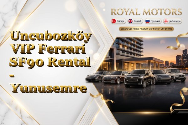 Uncubozköy VIP Ferrari SF90 Rental - Yunusemre