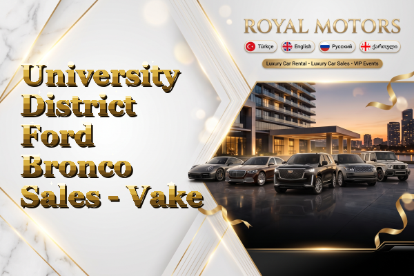 University District Ford Bronco Sales - Vake
