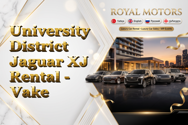 University District Jaguar XJ Rental - Vake