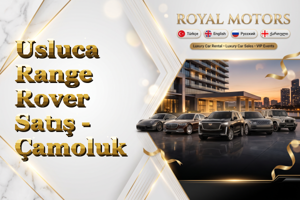Usluca Range Rover Satış - Çamoluk