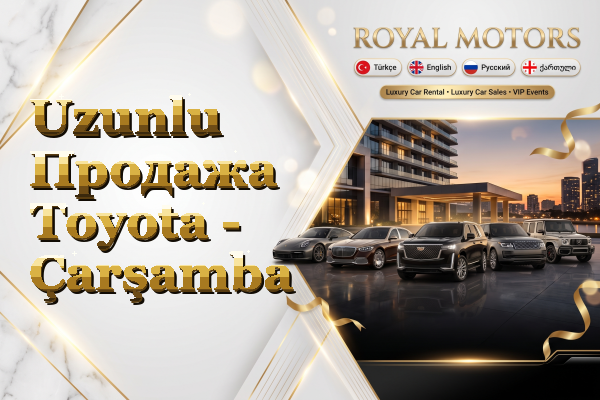 Uzunlu Продажа Toyota - Çarşamba