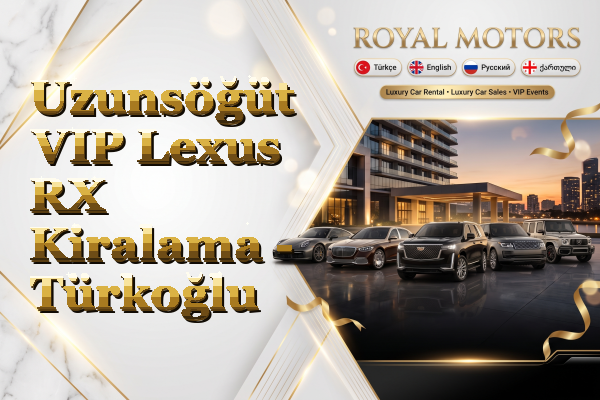 Uzunsöğüt VIP Lexus RX Kiralama - Türkoğlu