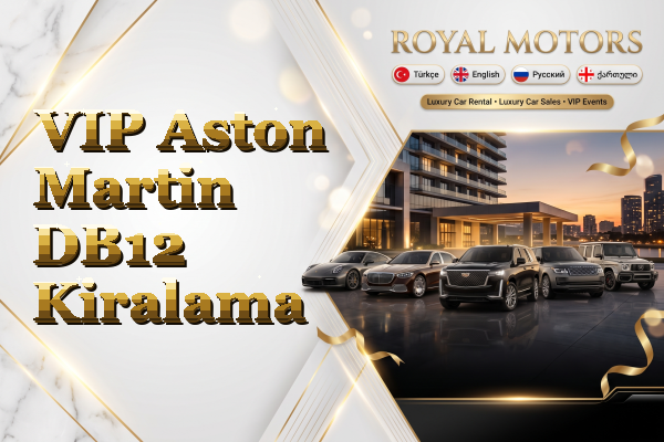 VIP Aston Martin DB12 Kiralama