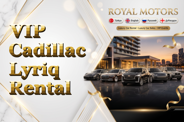 VIP Cadillac Lyriq Rental