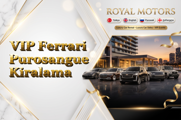 VIP Ferrari Purosangue Kiralama