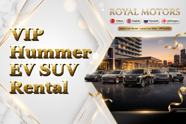 VIP Hummer EV SUV Rental